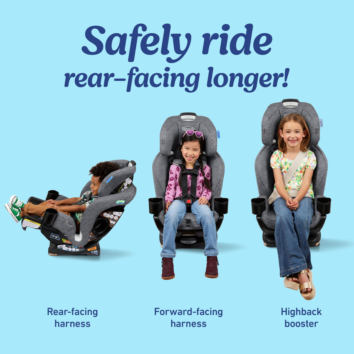 3-in-1 Convertible Car Seat W5375