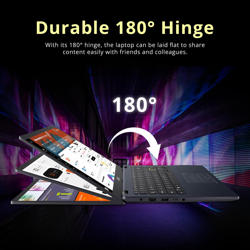 14" FHD Laptop, Intel Celeron N4500, 4GB RAM, 224GB Storage, Quiet Blue N428737