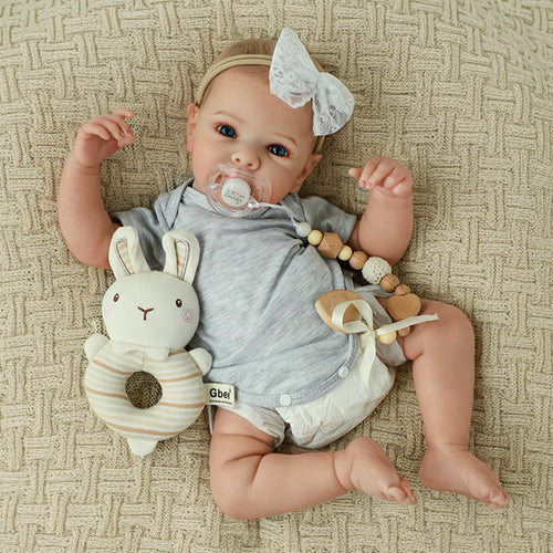 20 Inch Lifelike Full Vinyl Body Girl Baby Dolls M180688