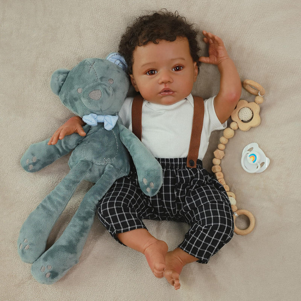 Black 20" Reborn Baby Dolls L102781
