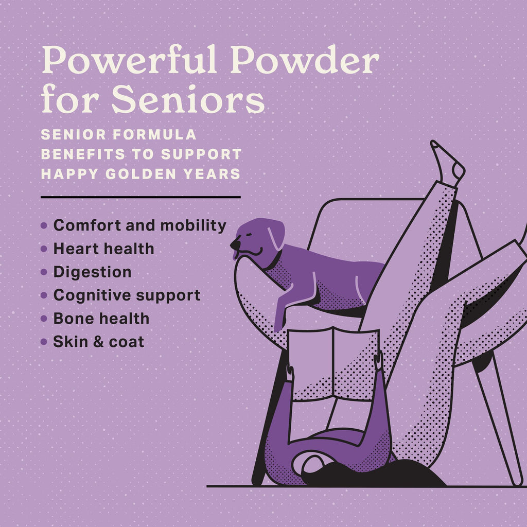 Senior Dog Supplement Powder 1lb Bag I62635