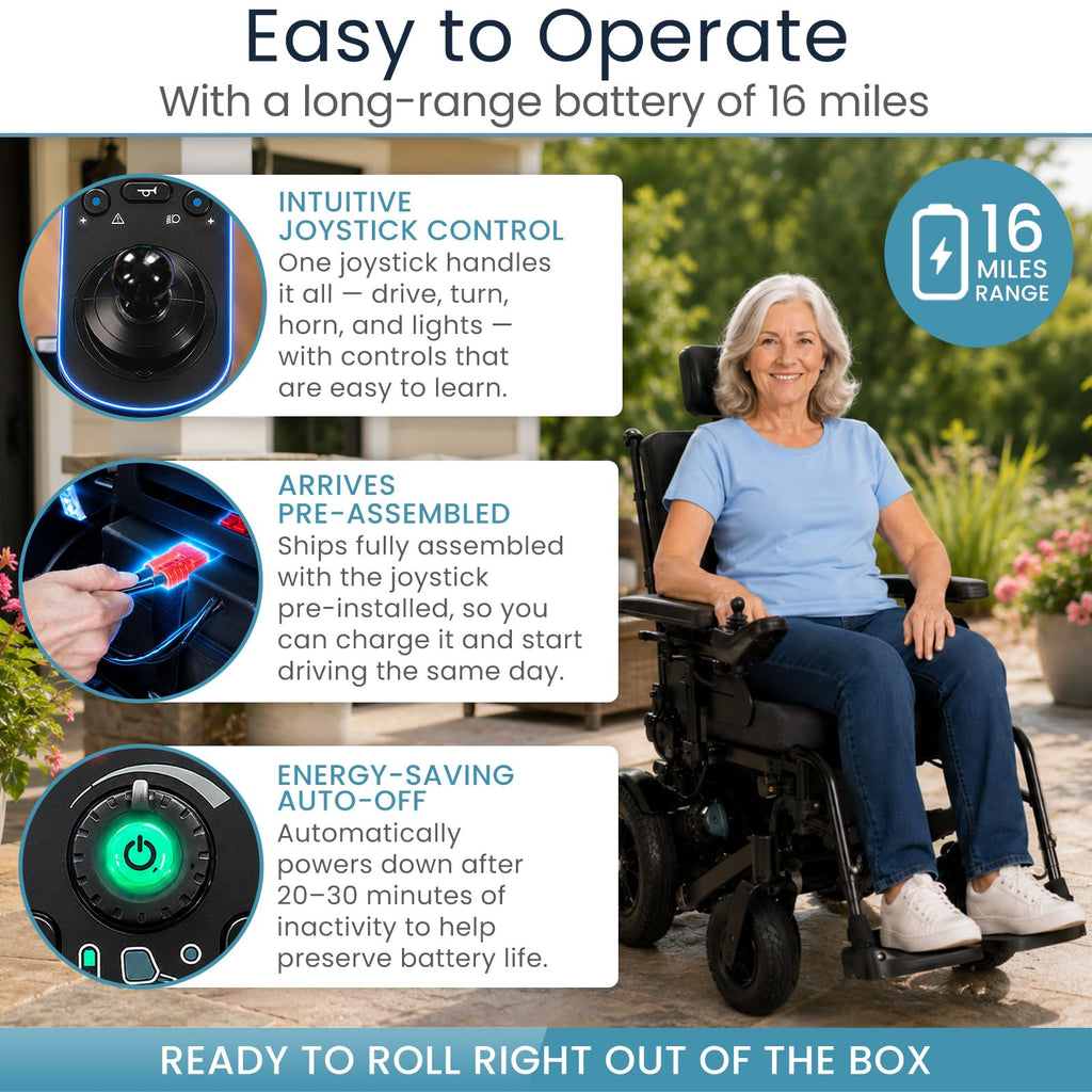 Electric Reclining Wheelchair H4420