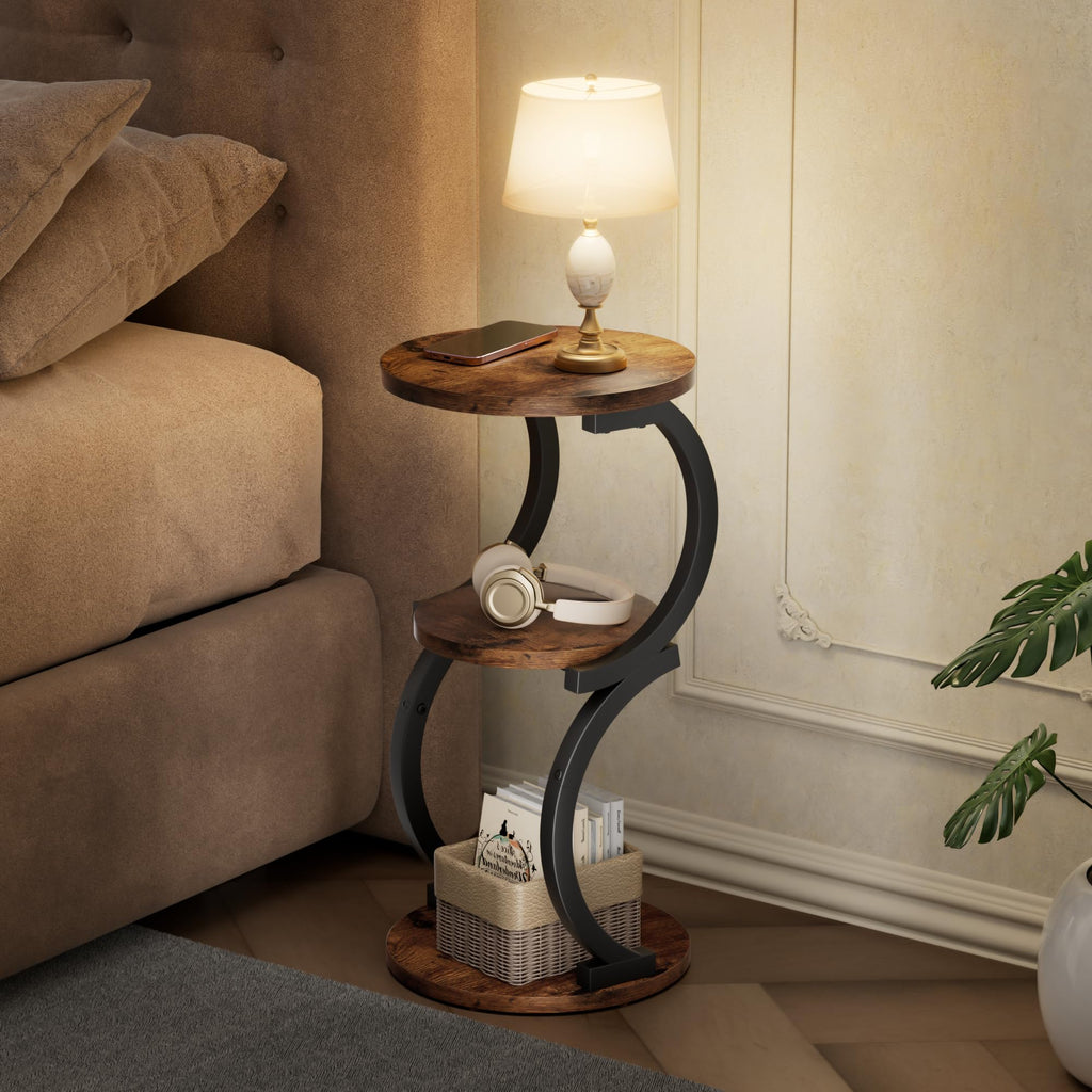 3-Tier Round Side Table W36538