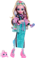 Blue Doll with Pet Piranha U2163