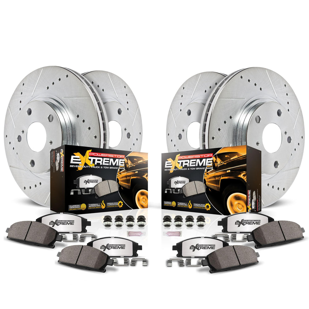 Front & Rear Brake Pad & Rotor Kit G6232