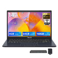 14" FHD Laptop, Intel Celeron N4500, 4GB RAM, 224GB Storage, Quiet Blue N428737