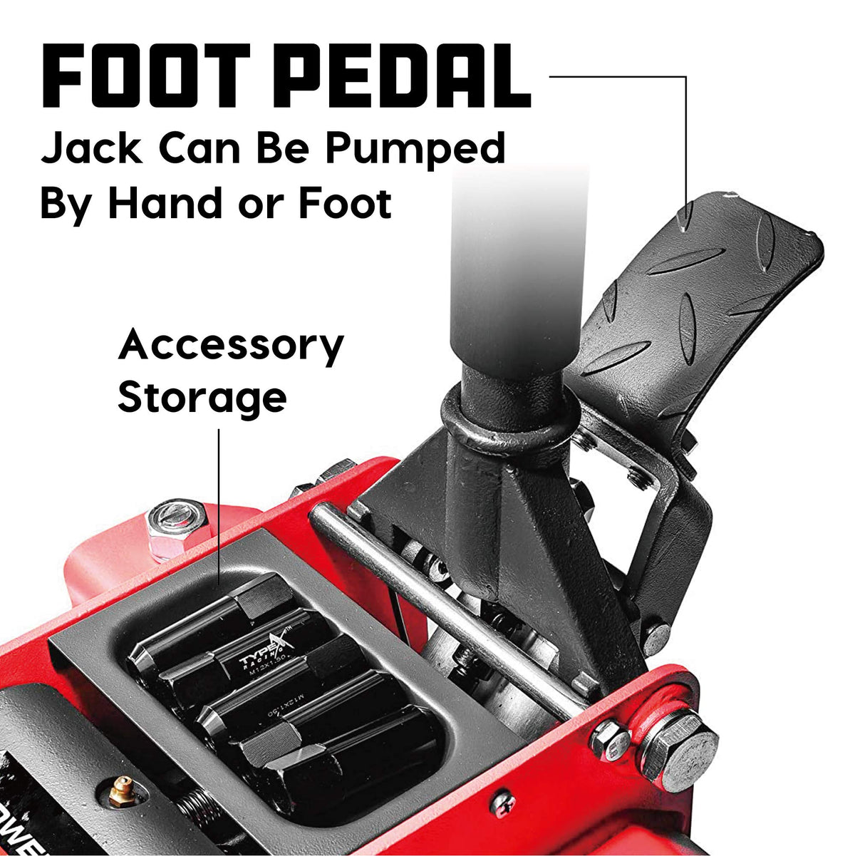 2.5 Ton Low Profile Fast Lift Floor Jack U61756