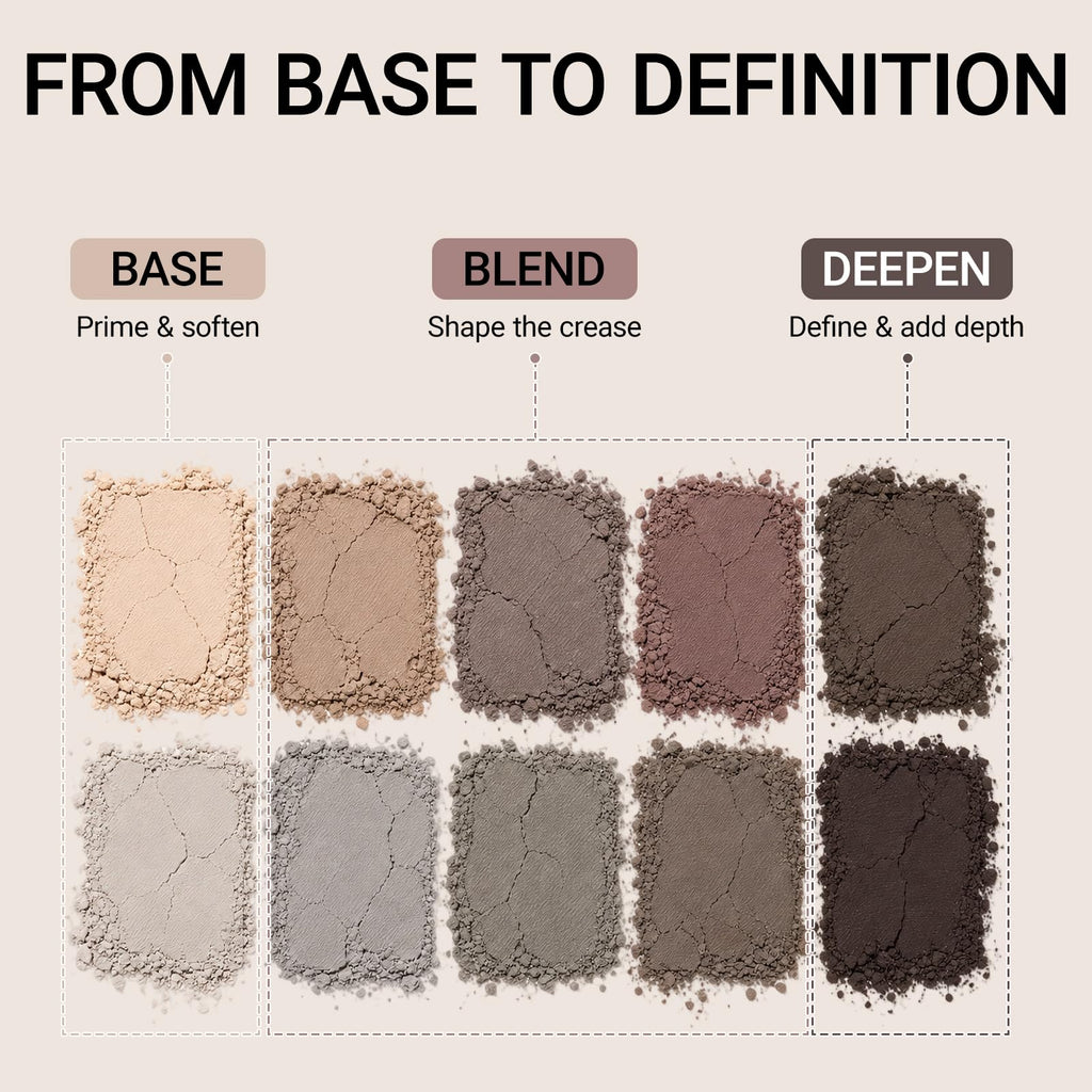 10 Colors Matte Eyeshadow Palette G9605