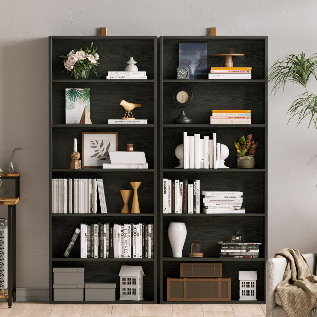 70" Tall 6 Tiers Bookshelf C6267