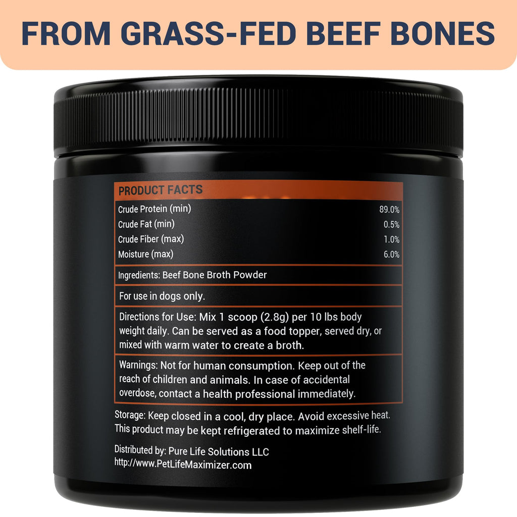 Beef Bone Broth for Dogs Z2694