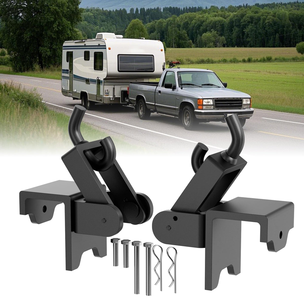 Heavy Duty Weight Distribution Hitch Brackets 2 pcs N706141