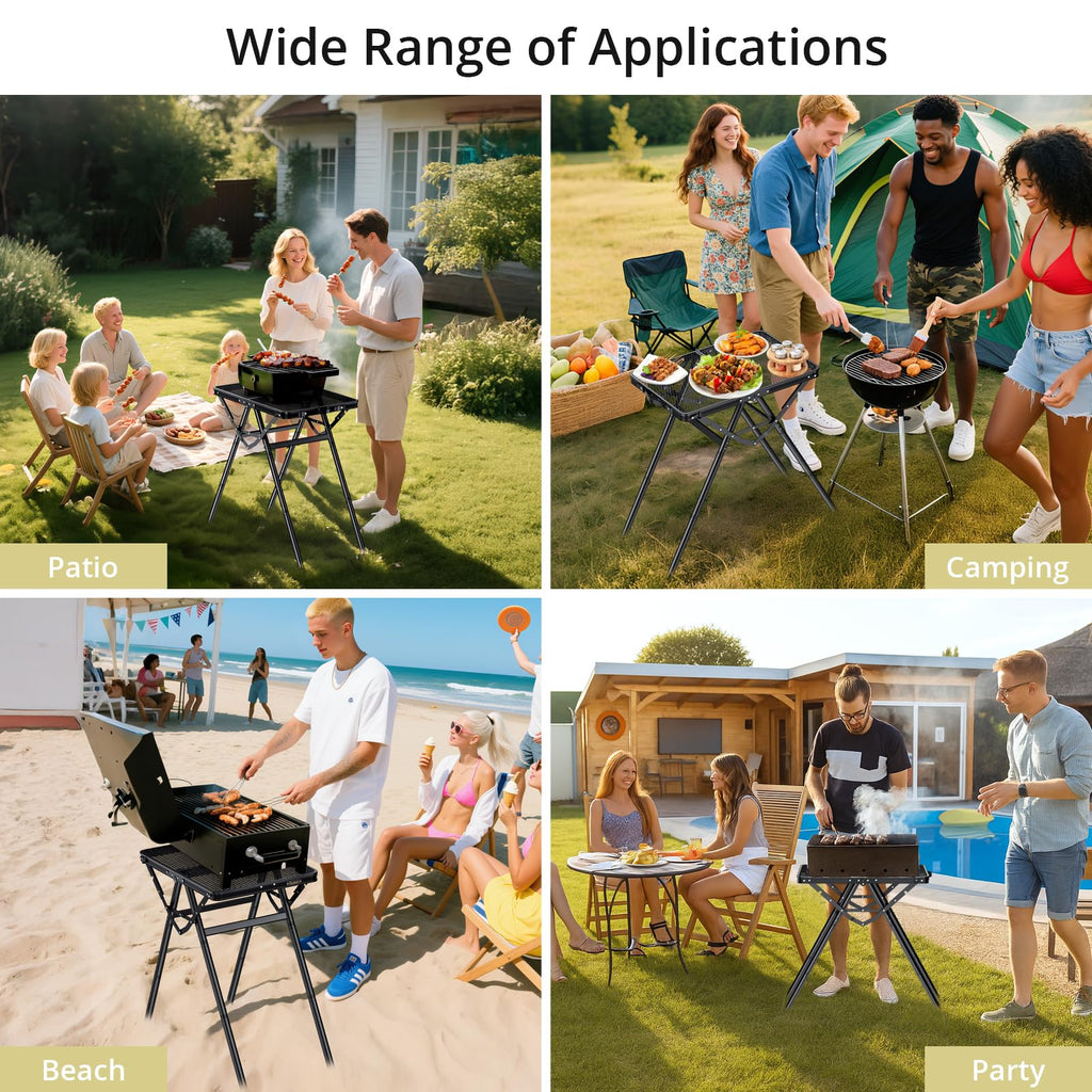 2ft Folding Grill Table P6609