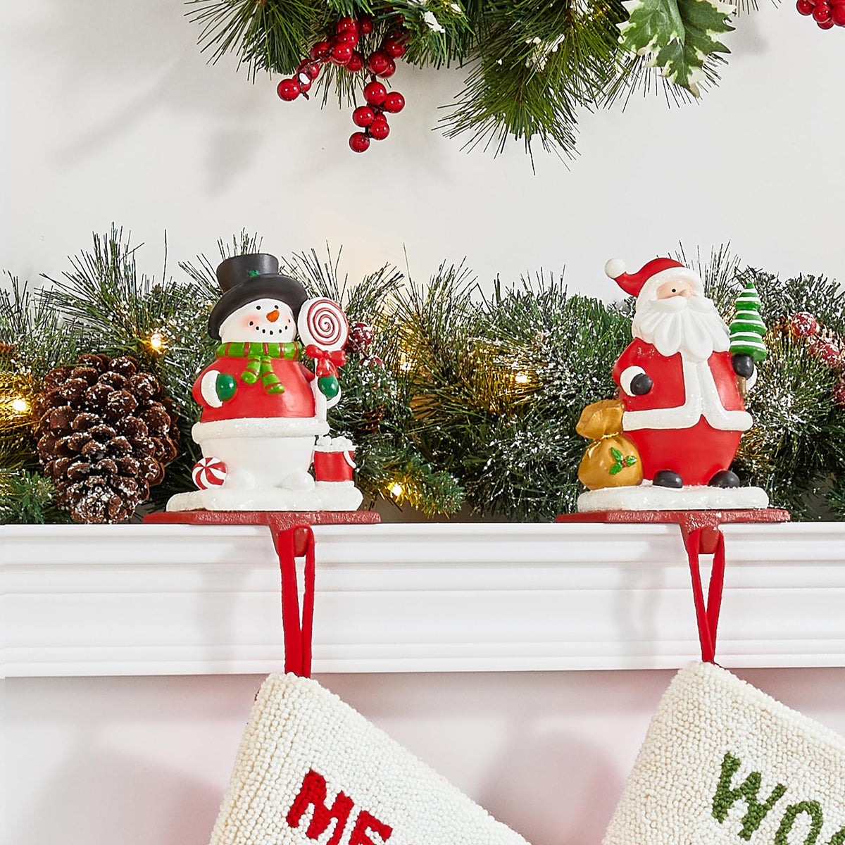 Set of 3 Christmas Stocking Holders S474