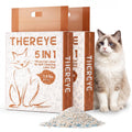5-in-1 Mixed Cat Litter, Fast Clumping, Ultra Absorbent, Dust-Free Natural Clumping Cat Litter, Odor Control, 7.9lbs*2 H582