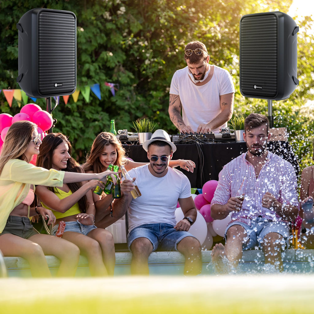 Portable All-in-One 2-Way PA System with 8-Channel Mixer N849286