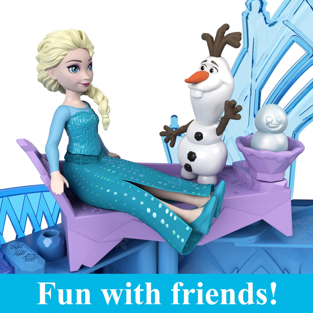 Frozen Castle Doll House Playset with Doll & 8 Accessories P691869