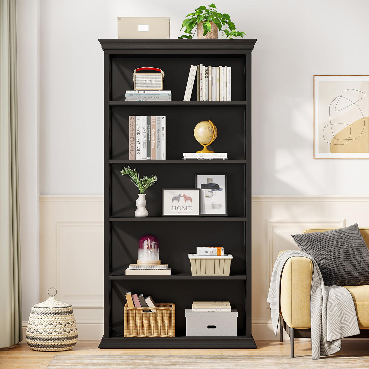 71 Inches 6-Tier Bookcase M78282