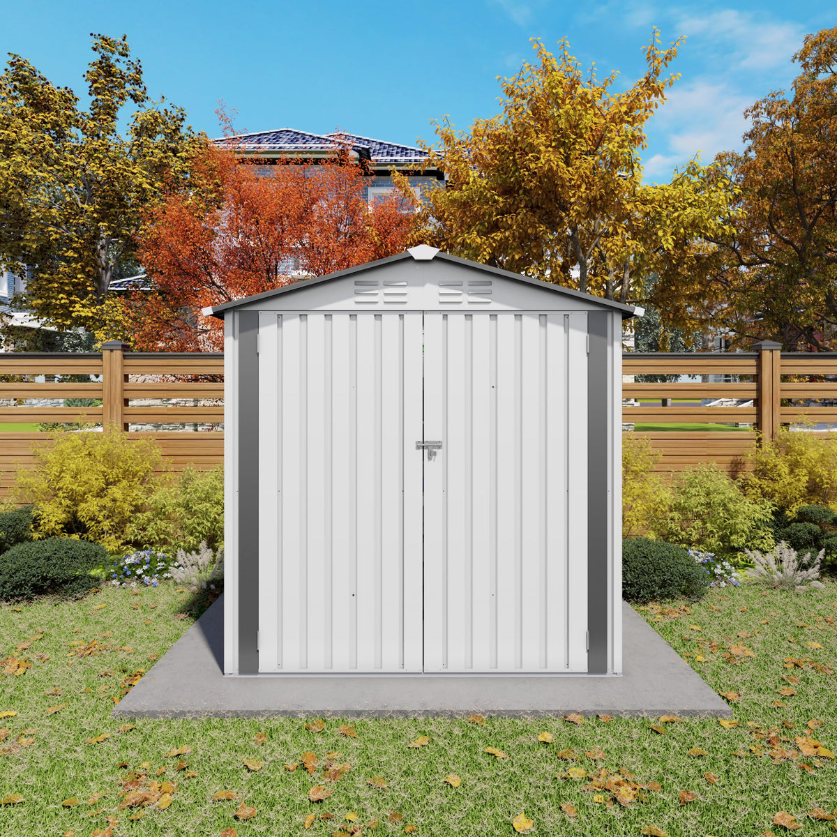 10x14 FT Outdoor Metal Storage Shed I26254
