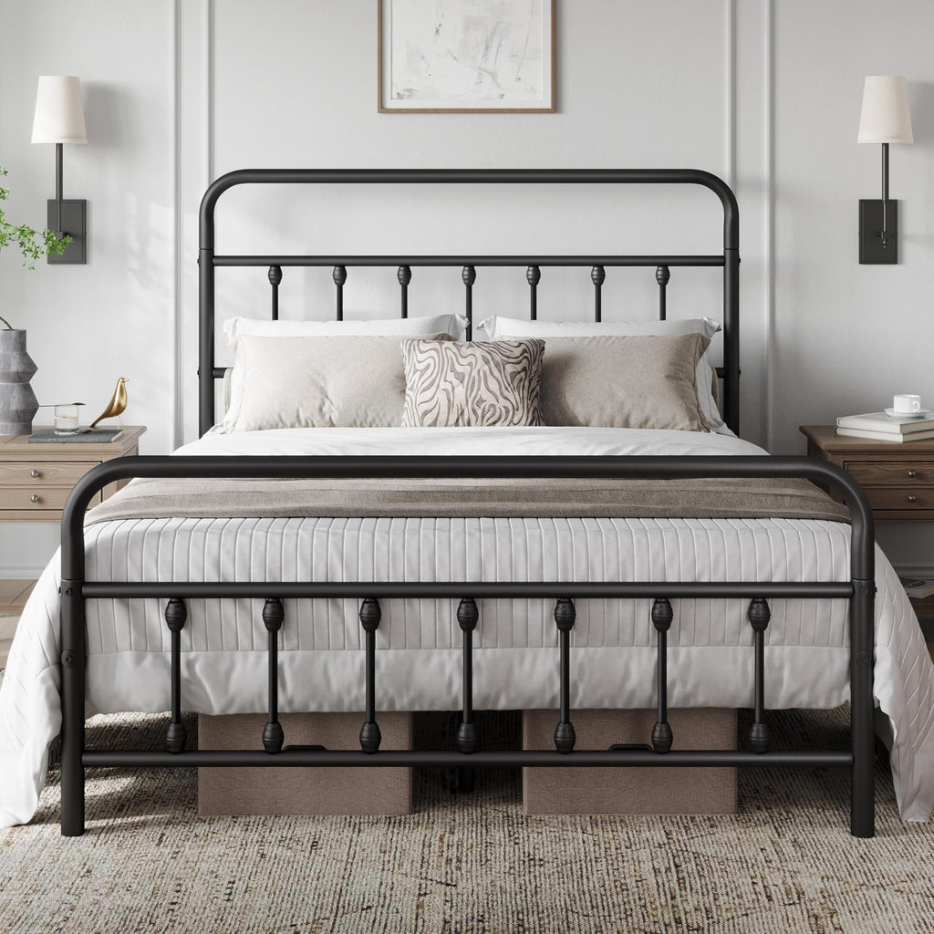 Queen Metal Platform Bed Frame F9970