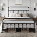 Queen Metal Platform Bed Frame F9970
