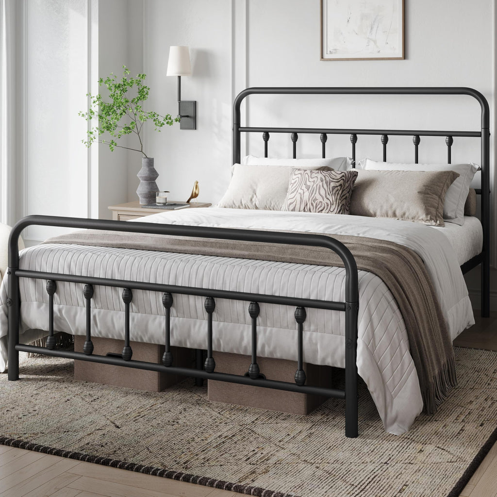 Queen Metal Platform Bed Frame F9970